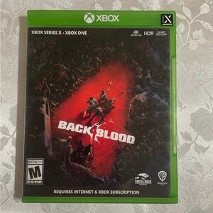Back 4 Blood Video game X Box
Tested